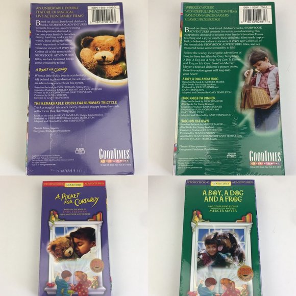Vtg 2001 Storybook Adventures Set Mercer Mayer 5 VHS Tapes Sealed Family Kids - Picture 6 of 10